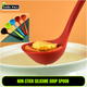 Non-Stick Silicone Soup Ladle | Heat-Resistant Cooking Spoon with Handle | Food-Grade Kitchen Utensil for Soups, Sauces & Noodle
