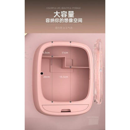 Cosmetic Storage Makeup Organizer for Bathroom Livingroom Wall Boxes, Hanging Beauty Storage Cases,