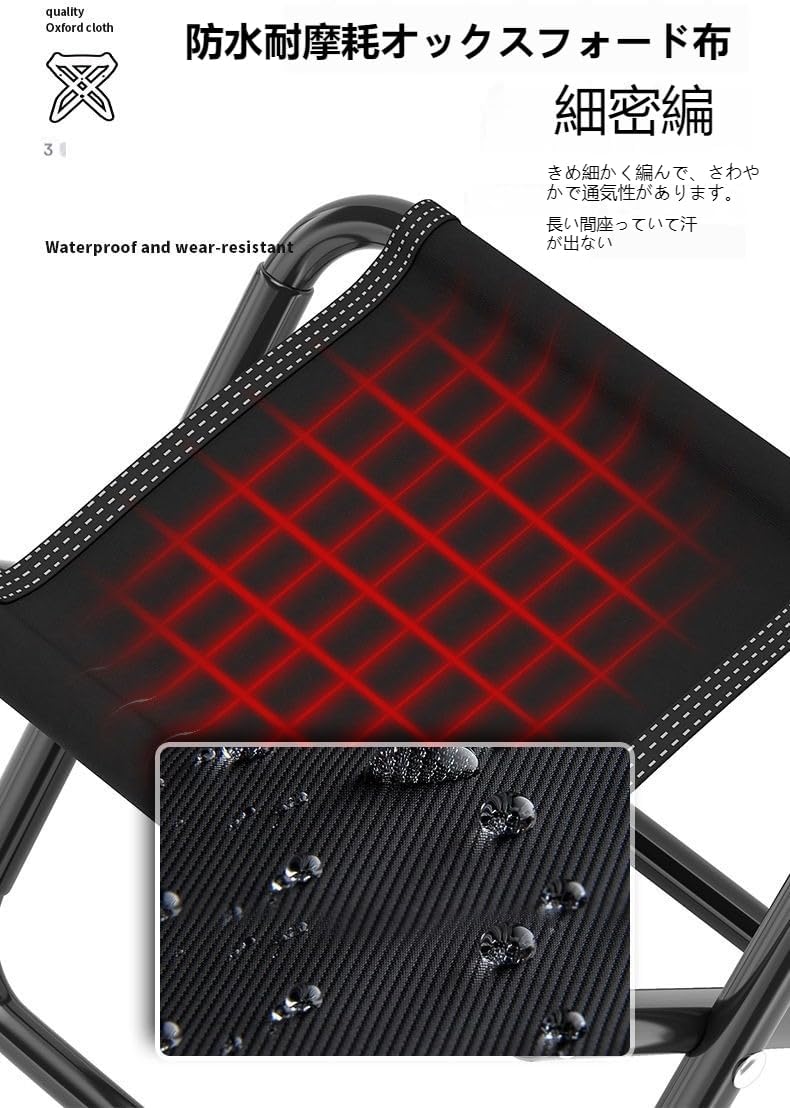 Outdoor Portable Folding Stool Small Bench Fishing Small Stool Travel Camping Mazar Ultralight Folding Chair - AABA MALL