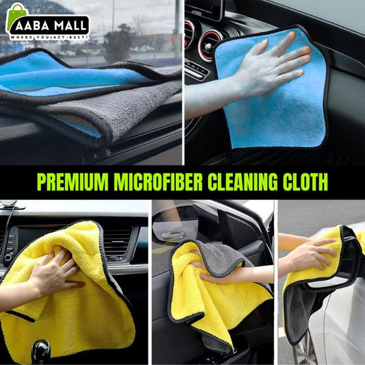 Premium Microfiber Cleaning Cloth – Ultra Absorbent, Scratch-Free Car Wash & Detailing Towel