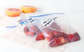 Pack of 20 SMALL size Plastic Freezer Refrigerator Marination slider lock bags - AABA MALL