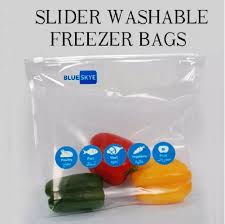 Pack of 20 SMALL size Plastic Freezer Refrigerator Marination slider lock bags - AABA MALL