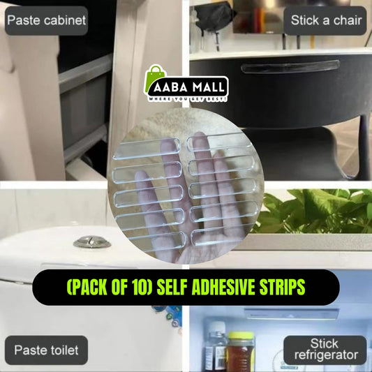 (Pack of 10) Multipurpose Strong Adhesive Mounting Tape