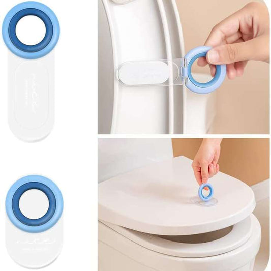 Pack of 2 Multi‑Function Toilet Seat Handle Lifter | Hygienic Pot Lid & Seat Lifting Device | Avoid Touching Toilet Lid