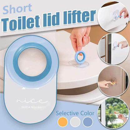 Pack of 2 Multi‑Function Toilet Seat Handle Lifter | Hygienic Pot Lid & Seat Lifting Device | Avoid Touching Toilet Lid
