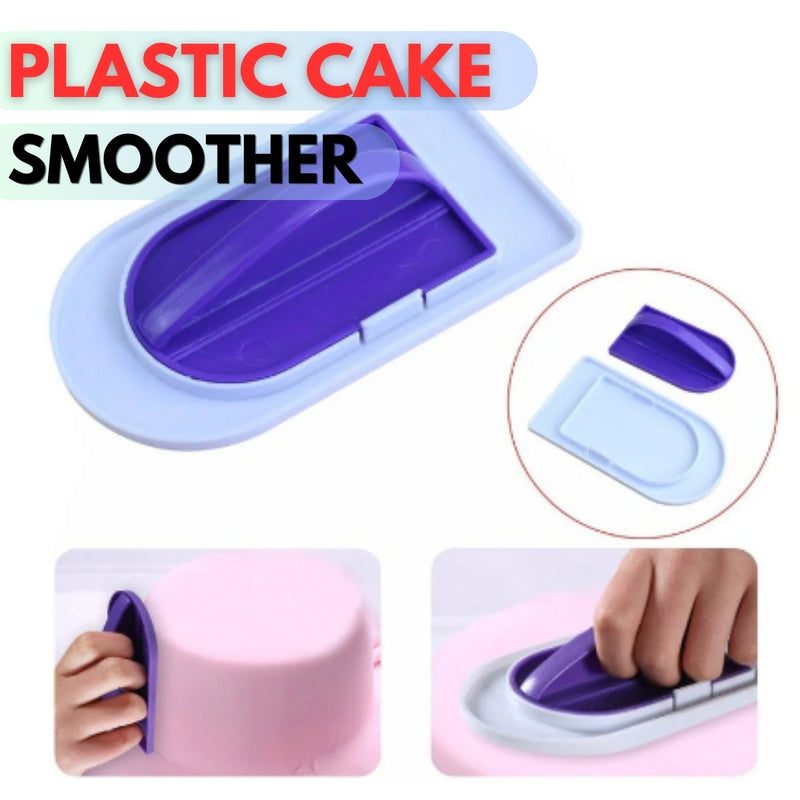 Plastic Cake Decorating Smoother - AABA MALL