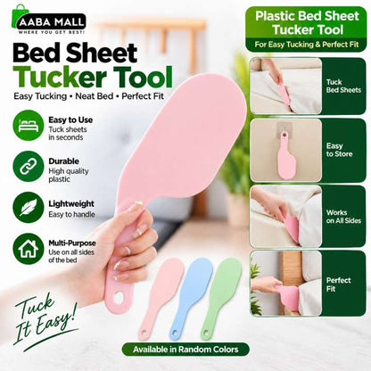 Plastic Bed Sheet Tucker Tool – Full Mattress Lifter & Bed Sheet Fastener for Easy Tucking