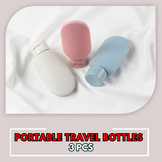 3pcs Travel Bottles Liquid Storage Bottles