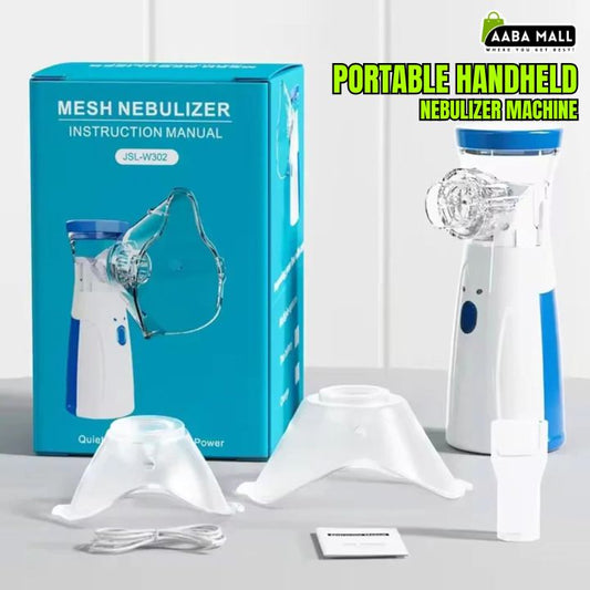 Portable handheld mesh nebulizer for adults and kids
