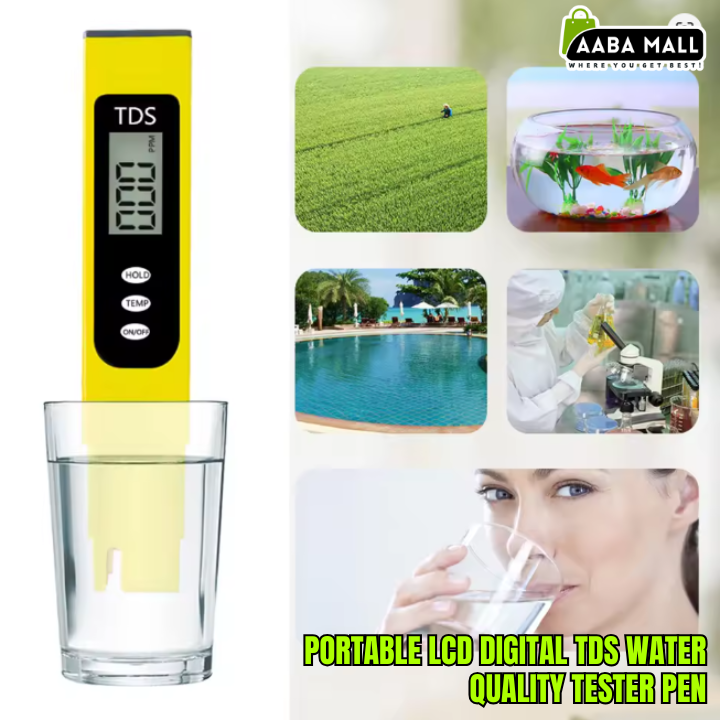 TDS meter, digital water tester, water quality tester, portable TDS pen, aquarium tester, pool water tester, RO water purity tester, hydroponic water meter, LCD TDS meter, water filter tester, testing tools