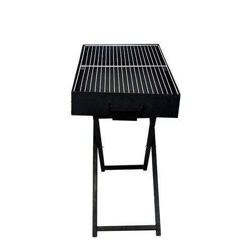 Portable BBQ Grill Stand Charcoal Stainless Steel Stand (31.5" x 16" x 28") - AABA MALL