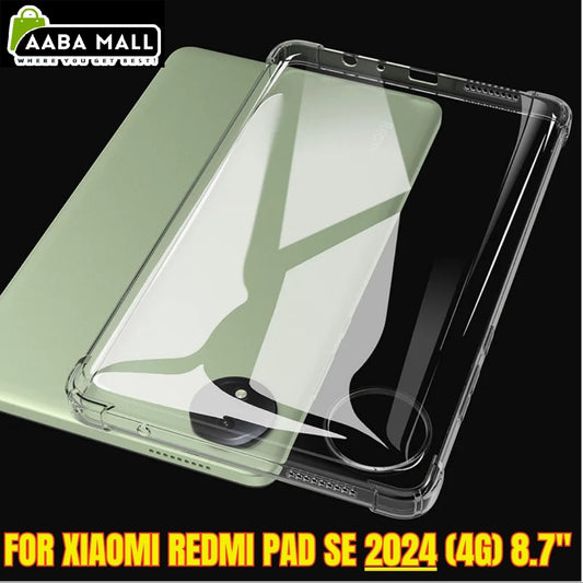 Xiaomi Redmi Pad SE 2024 (4G) 8.7 INCH Anti Shock Transparent Case (Copy)