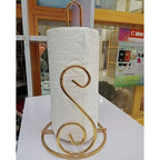 Stainless steel tissue roll stand for kitchen