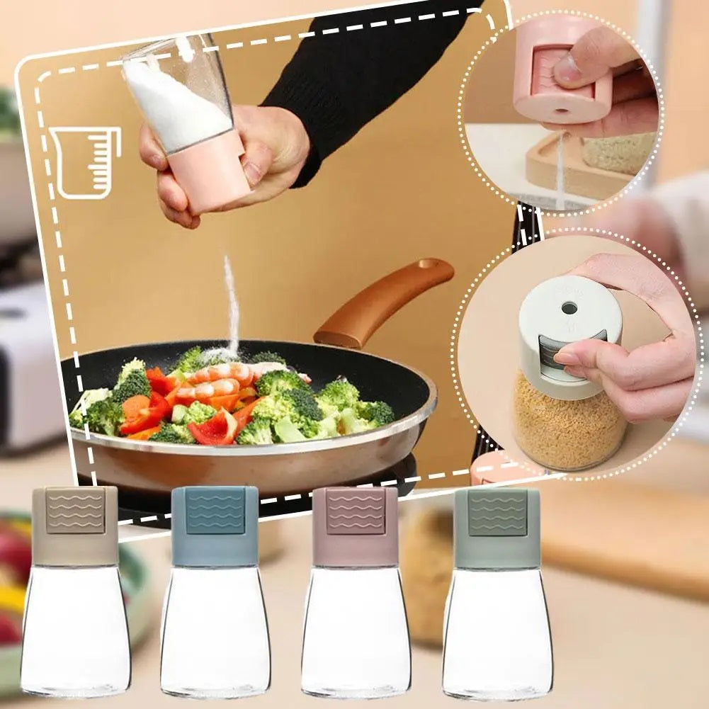 Glass Salt Seasoning Powder Pepper Shakers