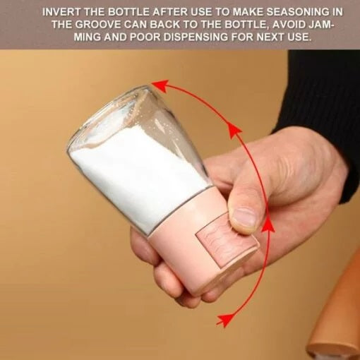 Glass Salt Seasoning Powder Pepper Shakers
