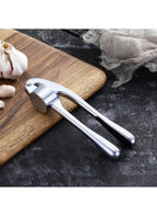 Garlic Press ? Heavy-Duty Stainless Steel Garlic Mincer & Crusher | Durable Metal Garlic Squeezer for Quick & Easy Cooking - AABA MALL