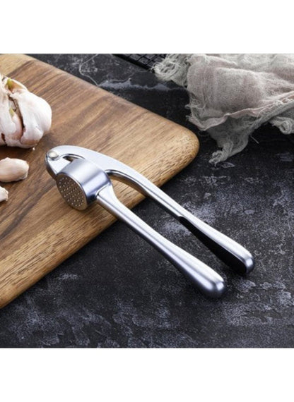 Garlic Press – Heavy-Duty Stainless Steel Garlic Mincer & Crusher | Durable Metal Garlic Squeezer for Quick & Easy Cooking