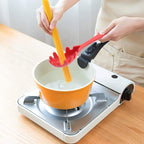 Silicone Noodles, Pasta Spaghetti Spoon for Serving | Heat Resistant Spaghetti Strainer Spoon | Durable Pasta Server Spoon for Kitchen Cooking