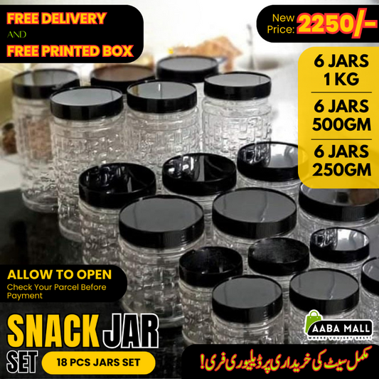 top-quality BPA-free plastic jars in Pakistan, perfect for home and business use. Our premium PET plastic containers with lids are ideal for storing spices, snacks, chutneys, dips, and sauces. Whether you’re looking for plastic jars wholesale in Karachi