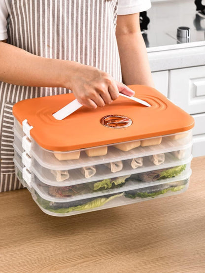 freezer safe plastic storage box for frozen food