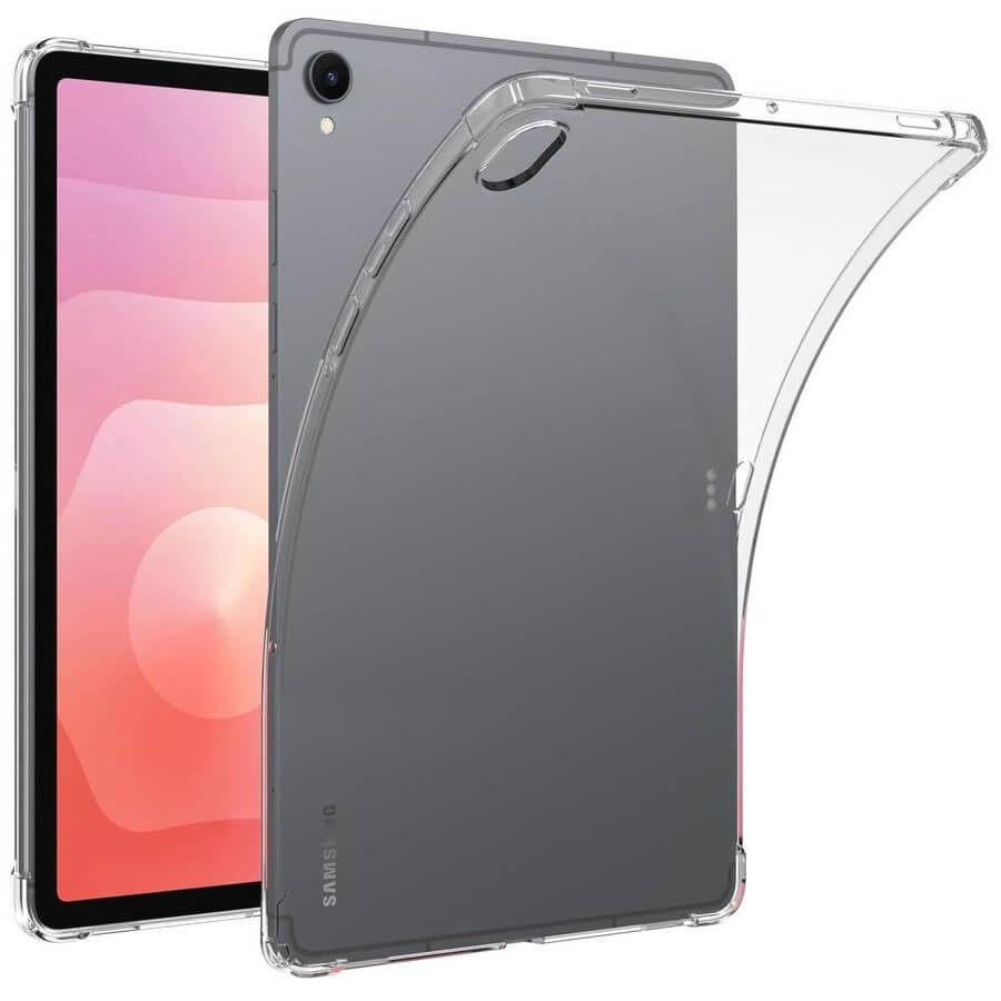 Samsung Galaxy Tab S11 (11") Premium Thin Transparent Clear TPU Gel Case – Anti Scratch, Shock Absorption (SM‑X730, X736)