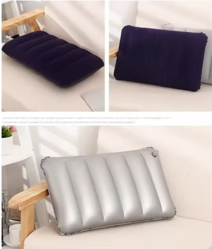 Foldable Pillow Outdoor Travel Sleep Pillow  -  Air Inflatable Portable Pillow
