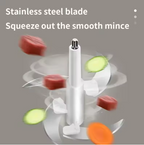 Electric Meat Grinder | Stainless Steel Multifunctional Food Processor with Large Capacity - AABA MALL