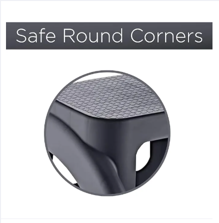 2-Step Heavy Duty Stool | Slip-Resistant Step Stool for Kitchen, Bathroom & Room - AABA MALL