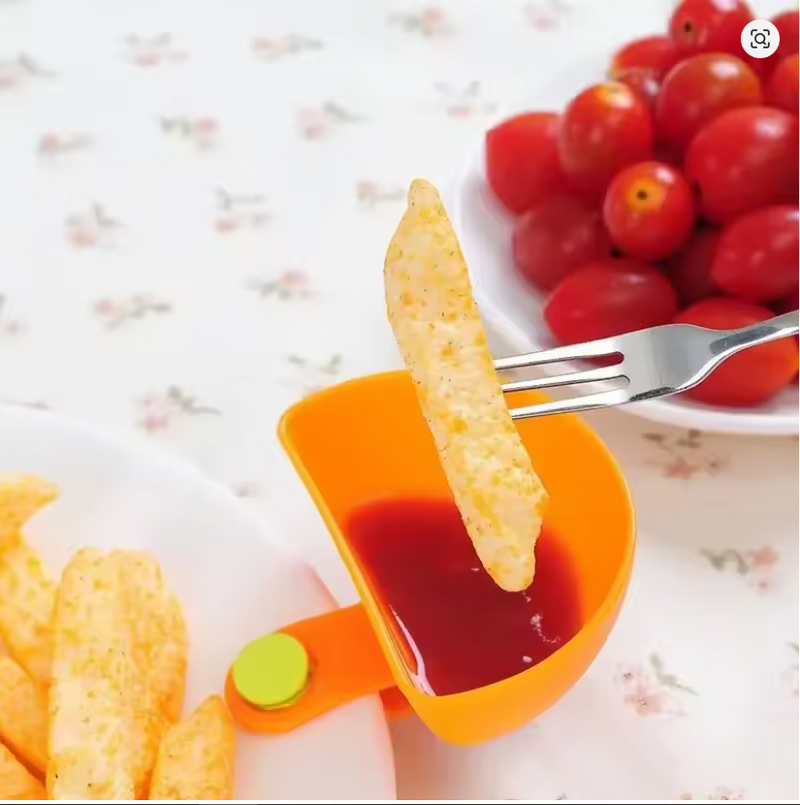 4Pcs Mini Sauce & Snack Bowls | Multifunctional Dipping Trays | Kitchen Tomato Sauce, Salad & Condiment Bowls Set - AABA MALL