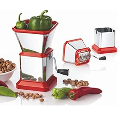 Stainless Steel Chili and Dry Fruit Cutter - Heavy Body Stainless Steel - AABA MALL
