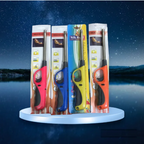 Refillable Flame Gas Lighter for Kitchen ? Electronic Ignition BBQ Lighter for Stove, Candle, Camping & Outdoor Use - AABA MALL