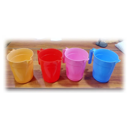 1 Pc Plastic Donga / Bath Mug / Mugga – 1200ML | Pure Plastic Bath Bucket Mug for Bathroom, Household & Daily Use