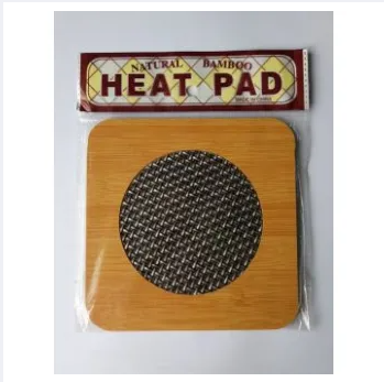 Wooden Table Mat – Heat Resistant Pot Holder & Non-Slip Coaster | Kitchen Heat Pad for Hot Dishes, Cups & Cookware - AABA MALL