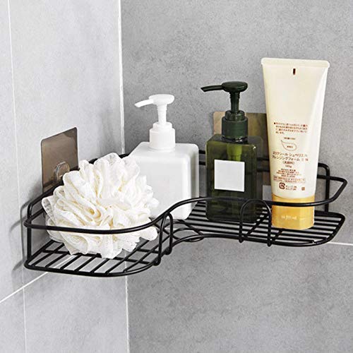 Bathroom Corner Rack Self-Adhesive Triangular Bathroom Corner Shelf - AABA MALL