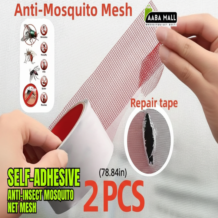 Waterproof Window Repair Tape – Self-Adhesive Mesh Patch for Screen ...
