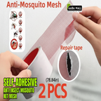 Window Screen Repair Tape, Mesh Repair Patch, Self-Adhesive Screen Fix, Waterproof Window Patch, Mosquito Net Repair, Door Screen Fix Tape, Anti-Insect Mesh Repair, Window Net Sticker, Fly Screen Repair Tape, Screen Door Fix