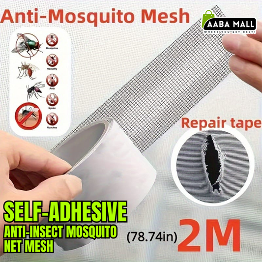 Window Screen Repair Tape, Mesh Repair Patch, Self-Adhesive Screen Fix, Waterproof Window Patch, Mosquito Net Repair, Door Screen Fix Tape, Anti-Insect Mesh Repair, Window Net Sticker, Fly Screen Repair Tape, Screen Door Fix
