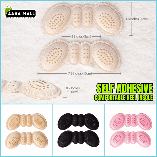 self adhesive heel insoles foam cushion anti-slip