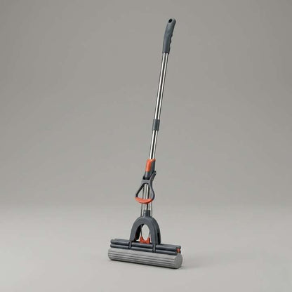 Self‑Squeeze Sponge Mop – Hands‑Free Floor Cleaning, Highly Absorbent Sponge, Easy Household Cleaning Tool