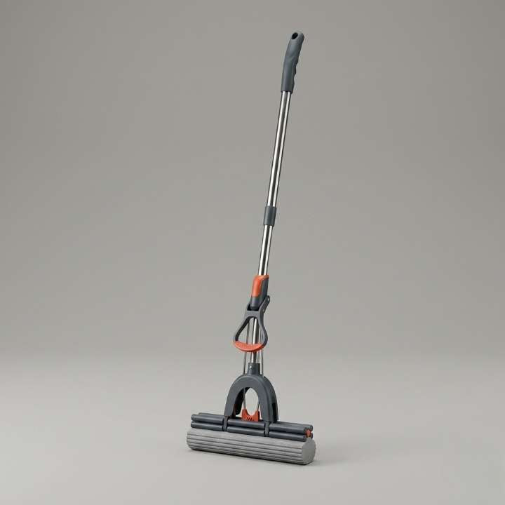 Self‑Squeeze Sponge Mop – Hands‑Free Floor Cleaning, Highly Absorbent Sponge, Easy Household Cleaning Tool