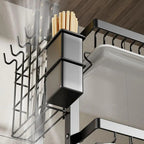 Sink Countertop Organizer ? Kitchen Faucet Storage Rack & Sponge Holder | Stable Cabinet Organizer & Space-Saving Drying Rack for Kitchen - AABA MALL