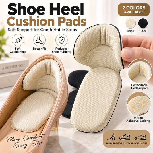 Shoe Insole Heel Cushion Pads | Memory Foam Adhesive Insoles | Adjustable Heel Pads | Anti‑Wear Comfort Support
