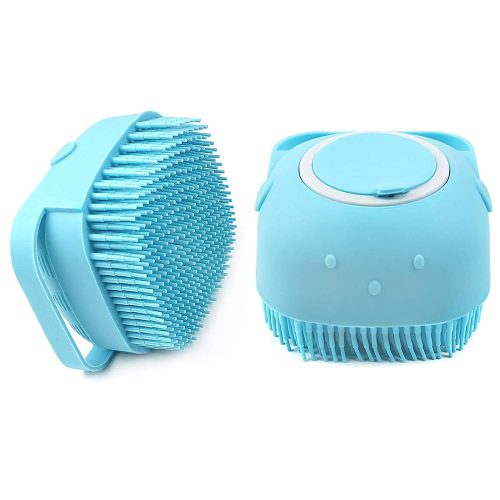 Pack of 2 Silicon Massage Bath Brush, Silicon Wash Scrubber, Cleaner & Massager - AABA MALL