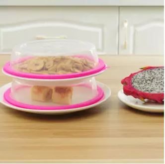 Silicone Food Dish Seal Cover Lid - Oil-proof Cover