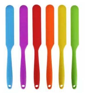 Silicone Spatula Spreader Mixing Batter Scraper Cream Spatula Cheese Smoother Spreader for Cake Pastry Decorating Tools - AABA MALL