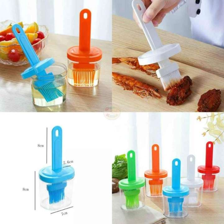 Silicone Oil Bottle Brush Heat Resistant Cooking Baking Grill Brush for Butter Sauce Spread