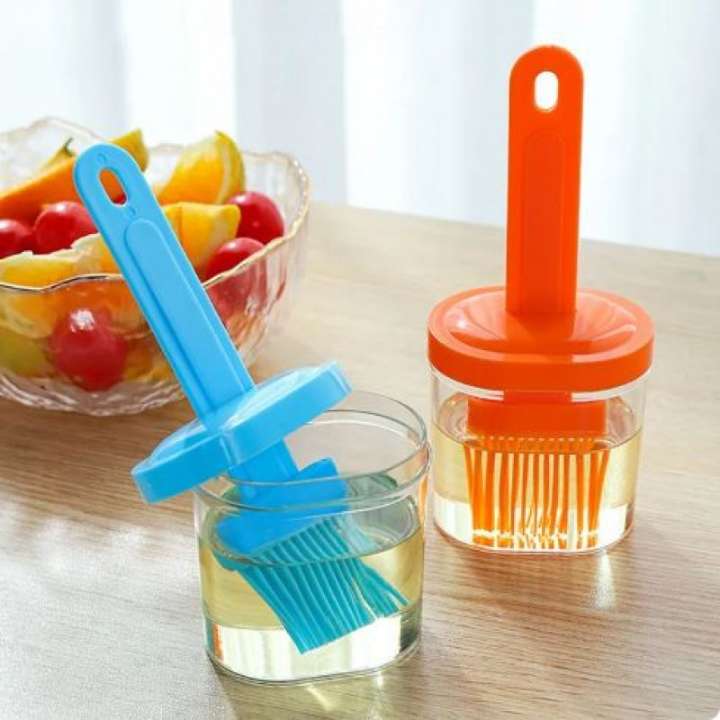 Silicone Oil Bottle Brush Heat Resistant Cooking Baking Grill Brush for Butter Sauce Spread
