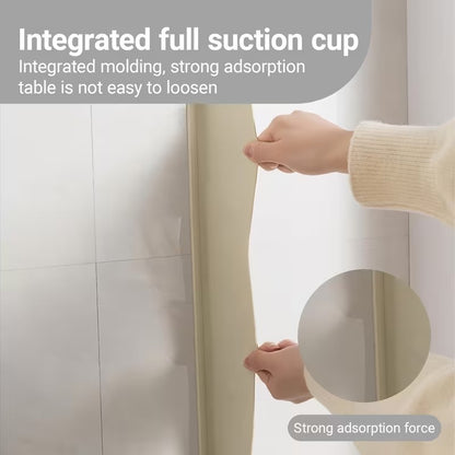 silicone sink splash guard with suction cups water deflector