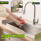 Silicone Sink Splash Guard ? Water Deflector for Kitchen Sink & Vegetable Basin