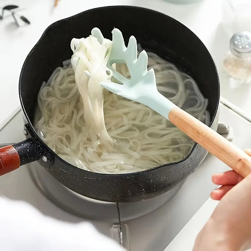 Food-grade silicone noodle scoop utensil